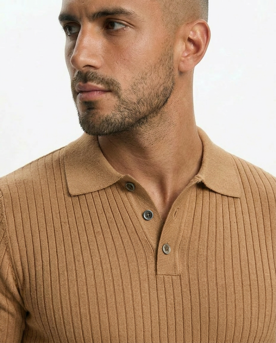 De Contour Slim Fit Polo
