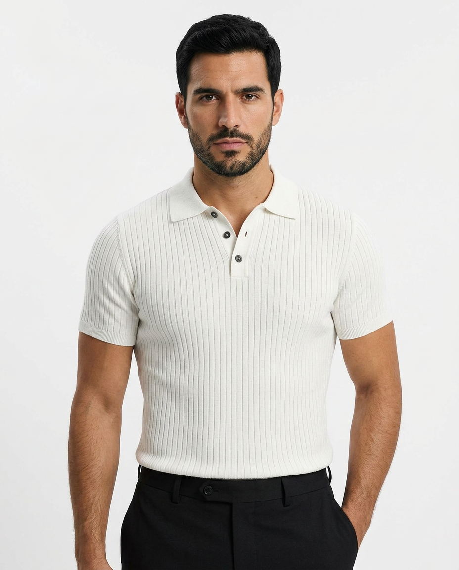 De Contour Slim Fit Polo