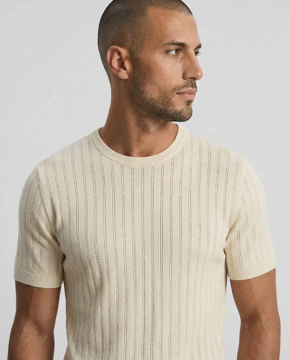 Het Riviera Gebreide T-shirt