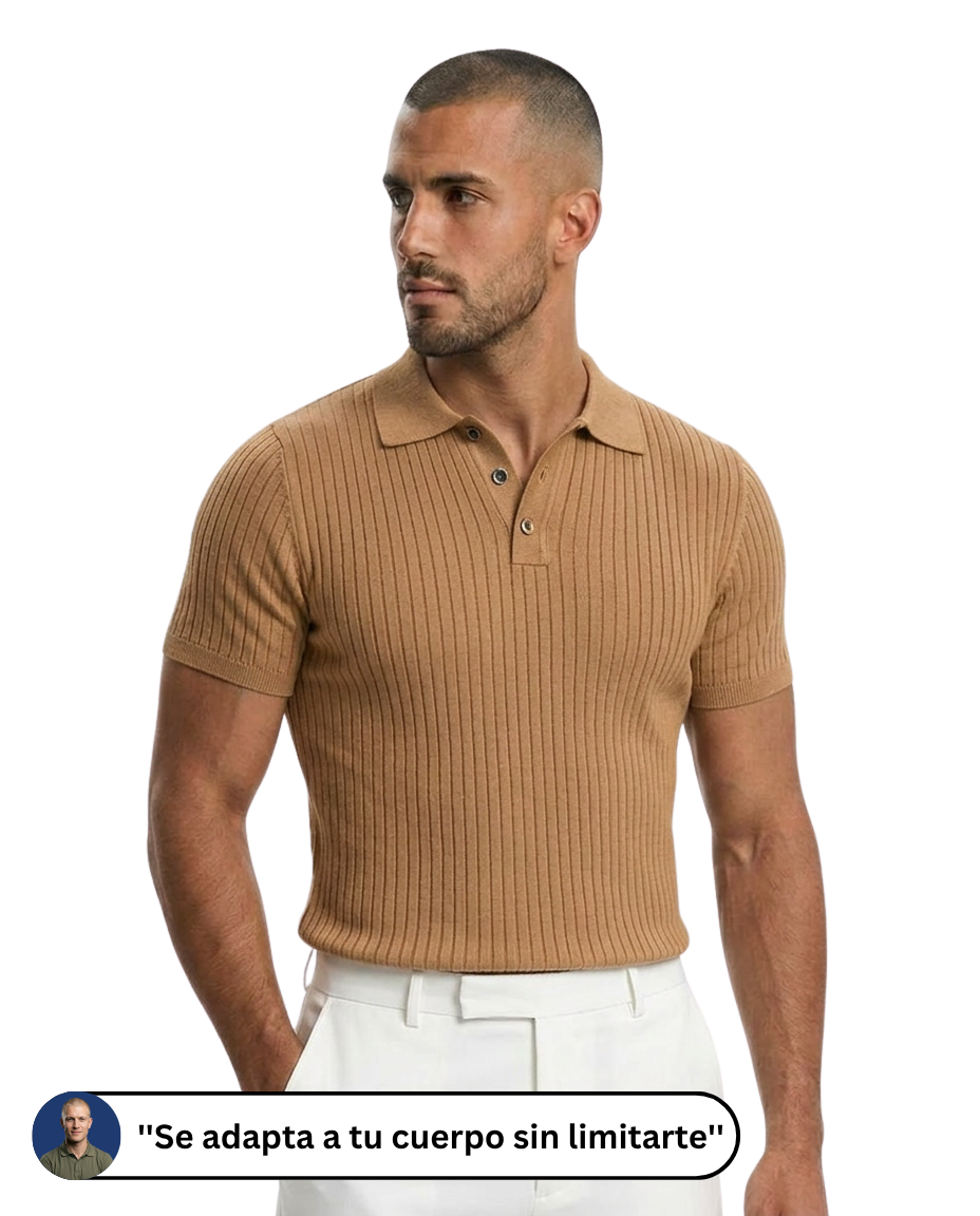 De Contour Slim Fit Polo