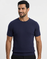 Het Riviera Gebreide T-shirt