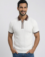 De Heritage Gebreide Polo