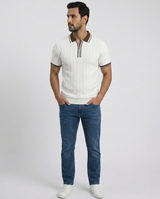 De Heritage Gebreide Polo
