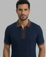De Heritage Gebreide Polo