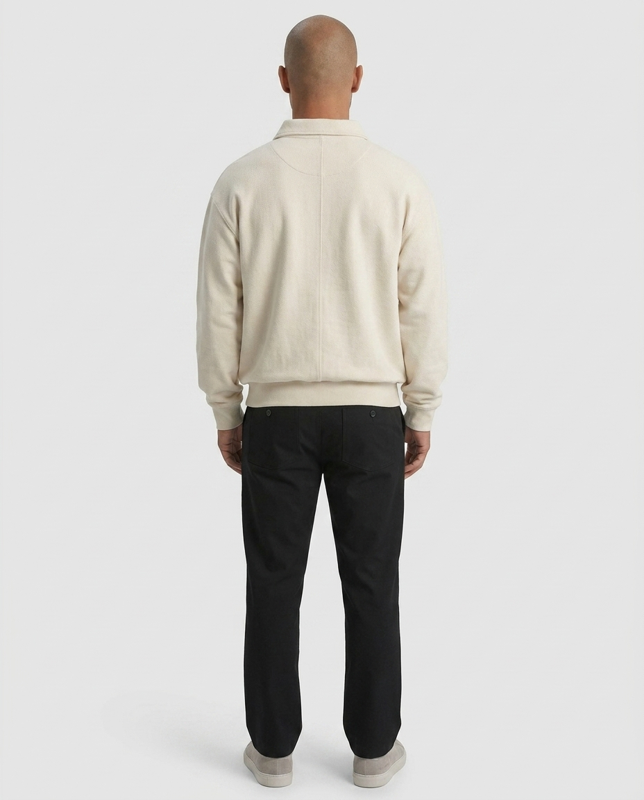 De Comfort Polo Sweater